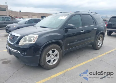 2010 GMC Acadia Sl z USA, uszkodzony, nr VIN 1GKLRKED9AJ182677